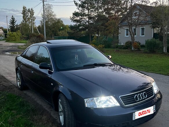 1997 Audi A6 II (C5), синий - вид 4