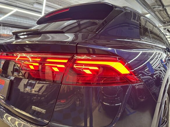 2025 Audi Q8 50 TDI I (4M) Рестайлинг, синий, 13990000 рублей - вид 9