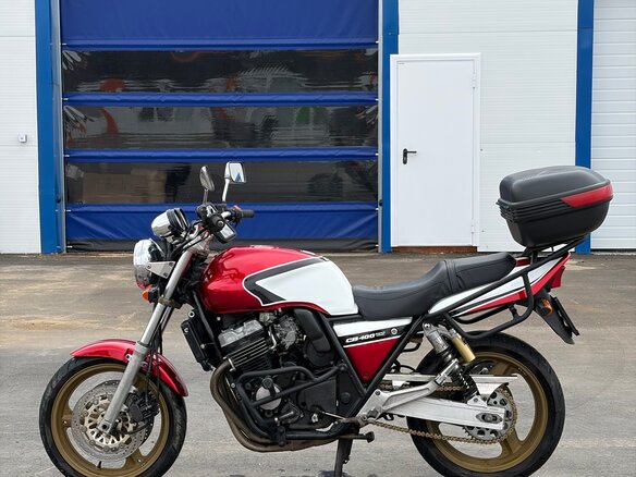 1999 Honda CB 400 Super Four, красный, 240000 рублей - вид 1