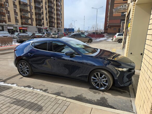 2021 Mazda 3 IV (BP), синий - вид 9