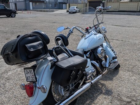 2006 Yamaha XVS400 Drag Star, белый, 419000 рублей, вид 4