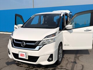 2017 Nissan Serena S-Hybrid V (C27), белый, 1750000 рублей, вид 3