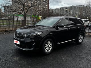 2019 Kia Sorento III Prime Рестайлинг, чёрный, 3300000 рублей, вид 1