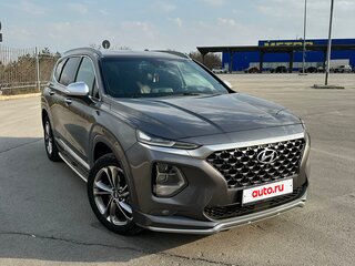 2018 Hyundai Santa Fe IV, серый, 2650000 рублей, вид 1