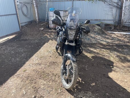 2008 Yamaha XT660Z Tenere, чёрный, 649000 рублей, вид 3