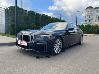 2020 BMW 7 серии Long 730Ld xDrive VI (G11/G12) Рестайлинг, чёрный, 10117000 рублей, вид 1