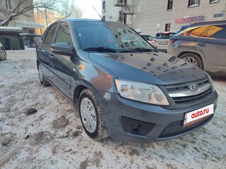 2015 Lada (ВАЗ) Granta I, серебристый, 550000 рублей, вид 3