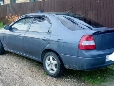 2001 Kia Spectra I Рестайлинг 1, серый, 250000 рублей - вид 5