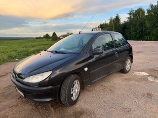 2007 Peugeot 206, чёрный, 320000 рублей, вид 1