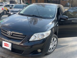 2008 Toyota Corolla X (E140, E150), чёрный, 650000 рублей, вид 2