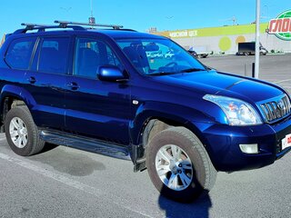 2008 Toyota Land Cruiser Prado 5-speed 120 Series Рестайлинг, синий, 2450000 рублей, вид 3