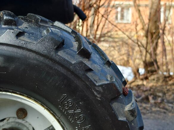 2015 Stels ATV-50, красный, 55000 рублей - вид 5