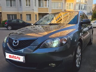 2008 Mazda 3 I (BK) Рестайлинг, серый, 613000 рублей, вид 1