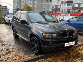 2004 BMW X5 3.0i I (E53) Рестайлинг, чёрный, 520000 рублей, вид 3