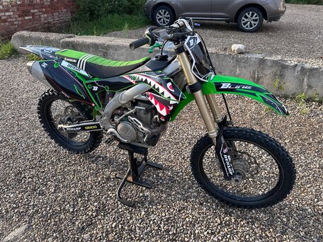 2018 Kawasaki KX 450, зелёный, 400000 рублей, вид 4