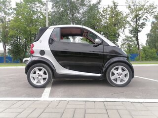 2001 Smart Fortwo City-Cabrio I, чёрный, 810000 рублей, вид 4