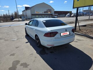 2015 Skoda Superb DSG II Рестайлинг, белый, 1400000 рублей, вид 4