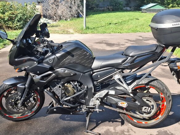 2009 Yamaha FZ1, чёрный, 550000 рублей - вид 1