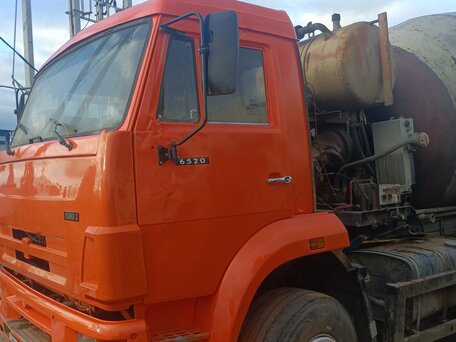 2007 КамАЗ Автобетоносмеситель, оранжевый, 900000 рублей, вид 2
