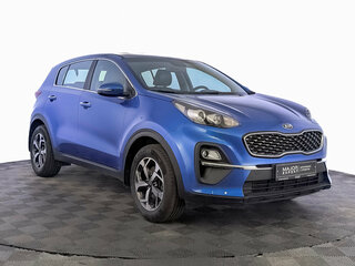 2021 Kia Sportage IV Рестайлинг, синий, 2380000 рублей, вид 3