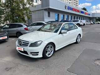2012 Mercedes-Benz C-Класс 180 BlueEFFICIENCY III (W204) Рестайлинг, белый, 1650000 рублей, вид 1