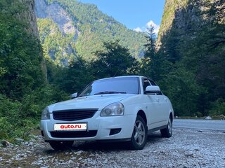 2013 Lada (ВАЗ) Priora I Рестайлинг, белый, 450000 рублей, вид 1