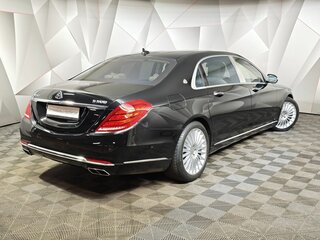 2015 Mercedes-Benz Maybach S-Класс 500 I (X222), чёрный, 4335150 рублей, вид 2