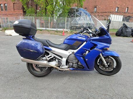 2001 Yamaha FJR1300, синий, 400000 рублей, вид 4