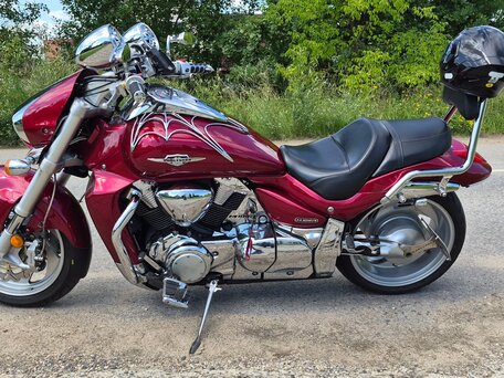 2007 Suzuki Boulevard M109R, красный, 950000 рублей, вид 3