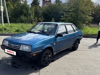 2000 Lada (ВАЗ) 21099, синий, 60000 рублей, вид 1