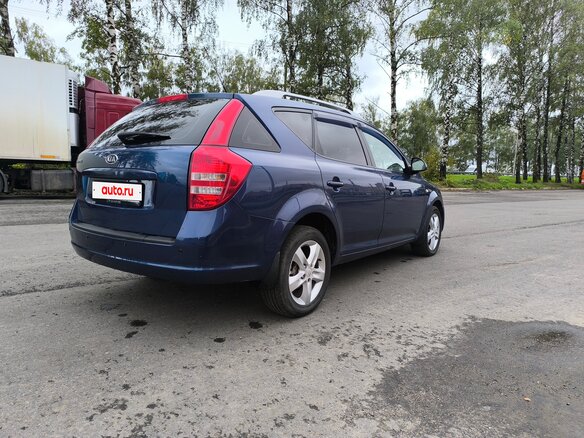 2008 Kia Ceed I, синий, 750000 рублей - вид 3