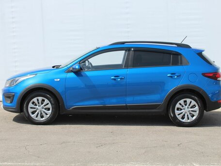 2019 Kia Rio X-Line IV, синий, 1460000 рублей, вид 4