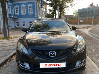 2007 Mazda 6 II (GH), чёрный, 910000 рублей, вид 2