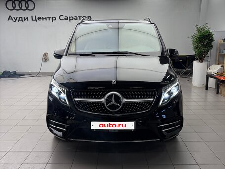 2022 Mercedes-Benz V-Класс Extra Long 300 d экстра длинный III (W447) Рестайлинг, чёрный, 8990000 рублей, вид 2