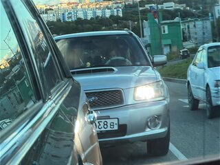 2002 Subaru Forester II, серый, 720000 рублей, вид 3