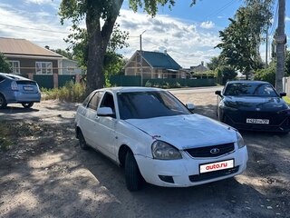 2009 Lada (ВАЗ) Priora I, белый, 111111 рублей, вид 2