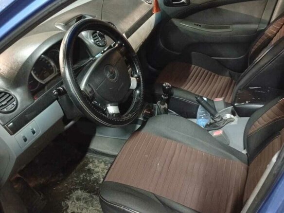 2007 Chevrolet Lacetti I, синий, 310000 рублей - вид 4