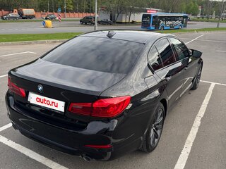 2017 BMW 5 серии 520d VII (G30/G31/G38), чёрный, 2800000 рублей, вид 5