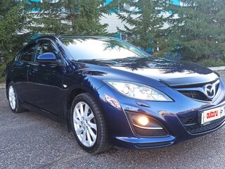 2010 Mazda 6 II (GH) Рестайлинг, синий, 1340000 рублей, вид 3