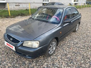 2007 Hyundai Accent ТагАЗ II, серый, 350000 рублей, вид 2