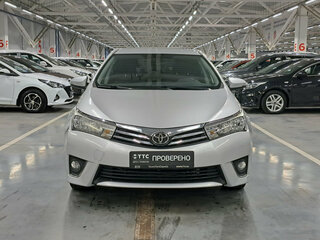 2014 Toyota Corolla XI (E160, E170, E180), серебристый, 1419000 рублей, вид 2