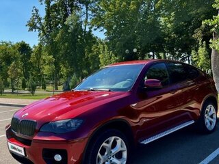 2008 BMW X6 35i 6-speed I (E71), красный, 1650000 рублей, вид 5
