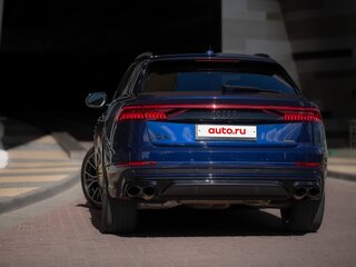 2023 Audi Q8 55 TFSI I (4M), синий, 6700000 рублей, вид 4