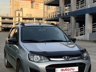 2014 Lada (ВАЗ) Kalina II, серебристый, 360000 рублей, вид 1
