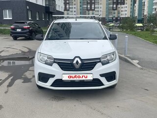 2019 Renault Logan II Рестайлинг, белый, 740000 рублей, вид 1