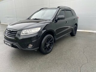 2012 Hyundai Santa Fe II Рестайлинг, чёрный, 1124000 рублей, вид 4