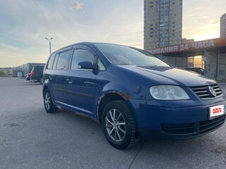 2003 Volkswagen Touran I, синий, 270000 рублей, вид 4