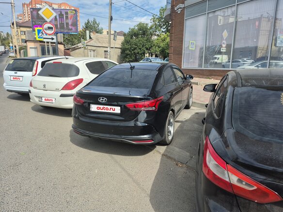 2020 Hyundai Solaris II, чёрный, 1275000 рублей - вид 2
