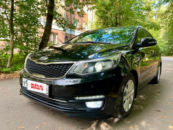 2017 Kia Rio III Рестайлинг, чёрный - вид 21
