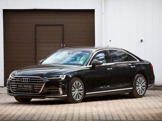 2020 Audi A8 Long 60 TFSI IV (D5), чёрный, 24500000 рублей, вид 2